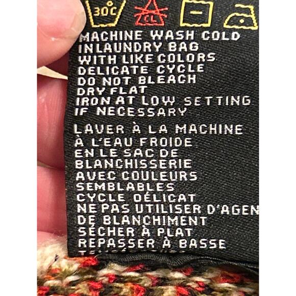 Southwest Design Belted Cardigan Sweater - Picture 5 of 7